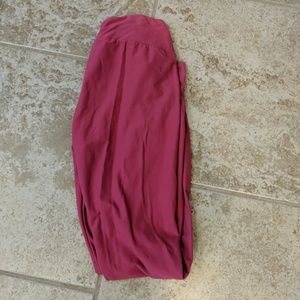 Os solid leggings pink